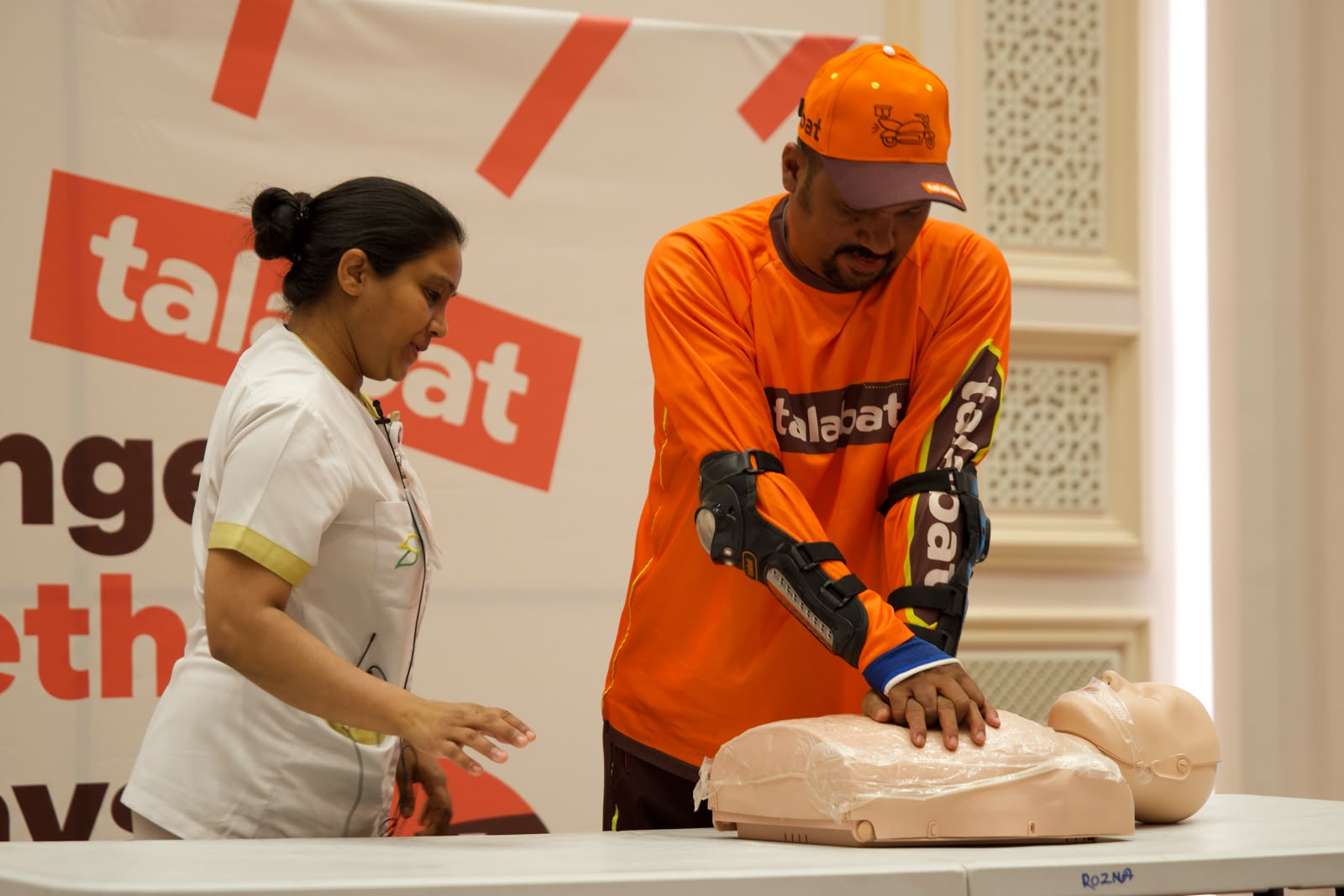 talabat Hosts Safety Week for 200 Riders